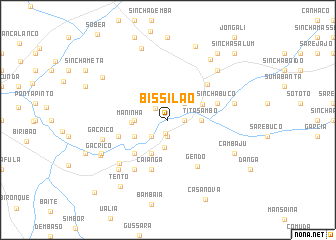 map of Bissilão