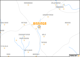 map of Bissinga