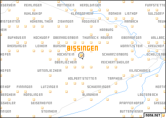 map of Bissingen