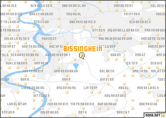 map of Bissingheim