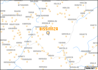 map of Bissinnza