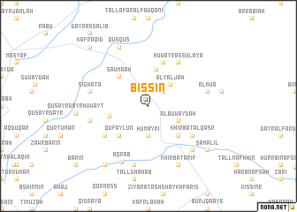 map of Bissīn