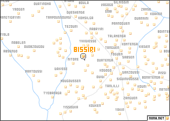 map of Bissiri