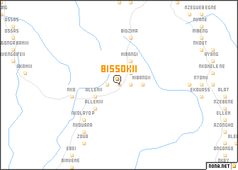 map of Bissok II