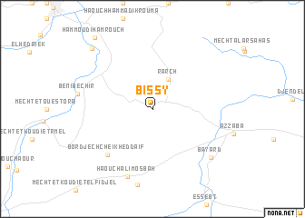 map of Bissy