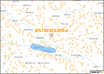 map of Bistarac Gornji