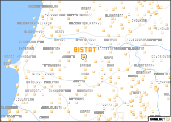 map of Bistāt