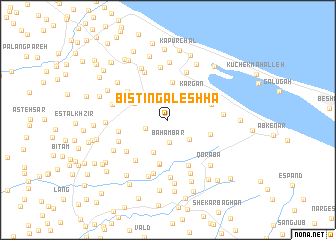 map of Bīstīn Gāleshhā