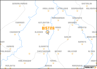 map of Bistra