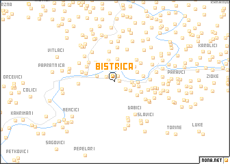 map of Bistrica