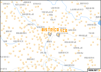 map of Bistrica