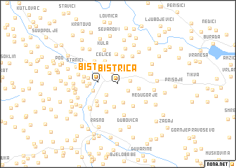 map of Bistrica