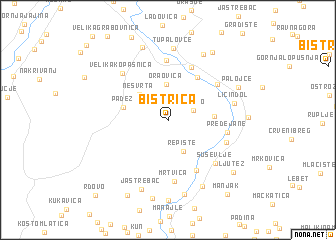 map of Bistrica