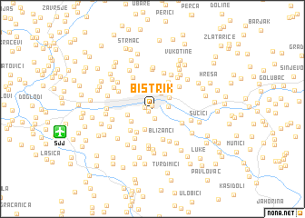 map of Bistrik