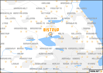 map of Bistrup