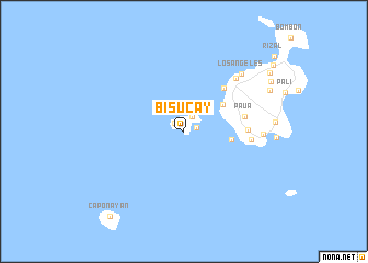 map of Bisucay