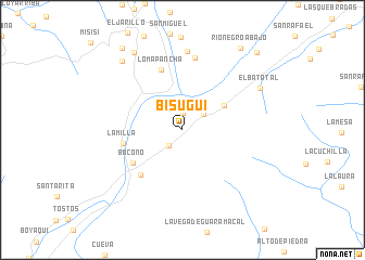 map of Bisuguí