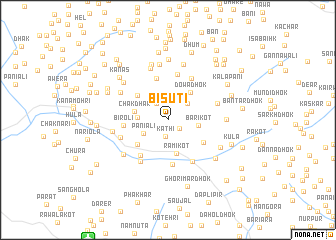 map of Bisūti