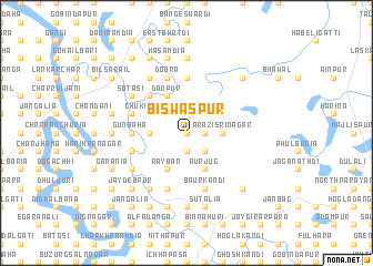 map of Biswāspur