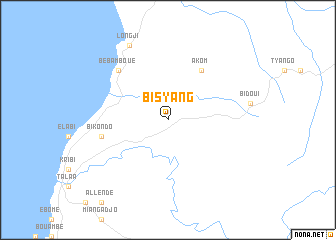 map of Bisyang