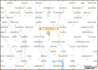 map of Bitagagya