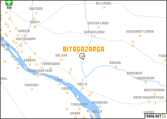 map of Bitaga Zarga