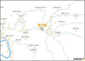 map of Bitag