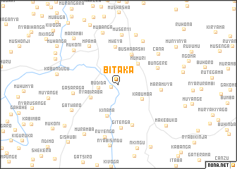map of Bitaka