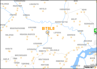 map of Bitala