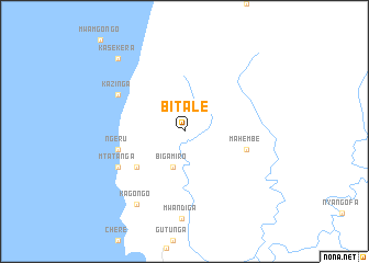 map of Bitale