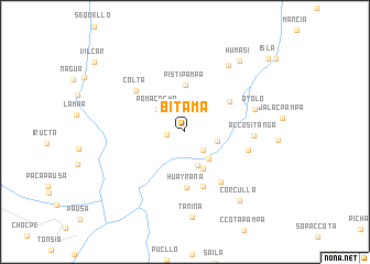 map of Bitama
