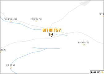 map of Bitantsy