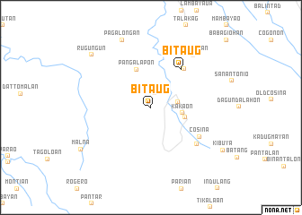 map of Bitaug