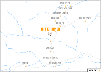 map of Bitenambi