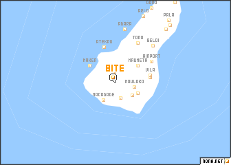 map of Bite