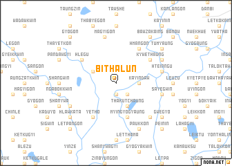 map of Bithalun