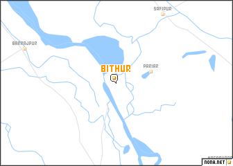 map of Bithūr