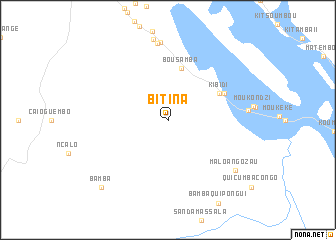 map of Bitina