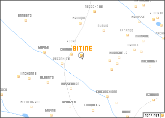 map of Bitine