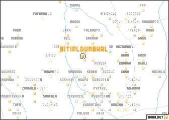 map of Bitirldumbwal