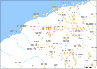 map of Bititim