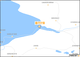 map of Bitiya