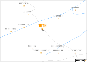 map of Bitki