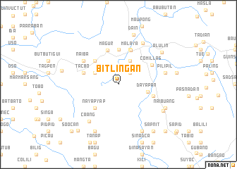 map of Bitlingan