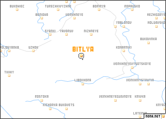 map of Bitlya