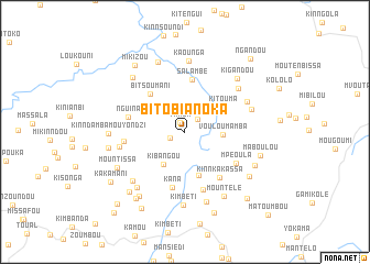 map of Bitobianoka