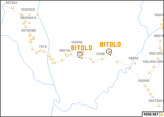 map of Bitolo