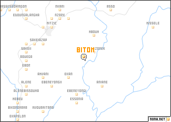 map of Bitom