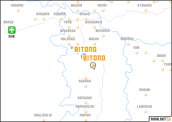 map of Bitono