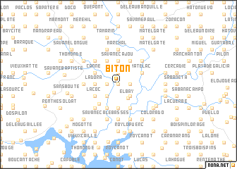 map of Biton